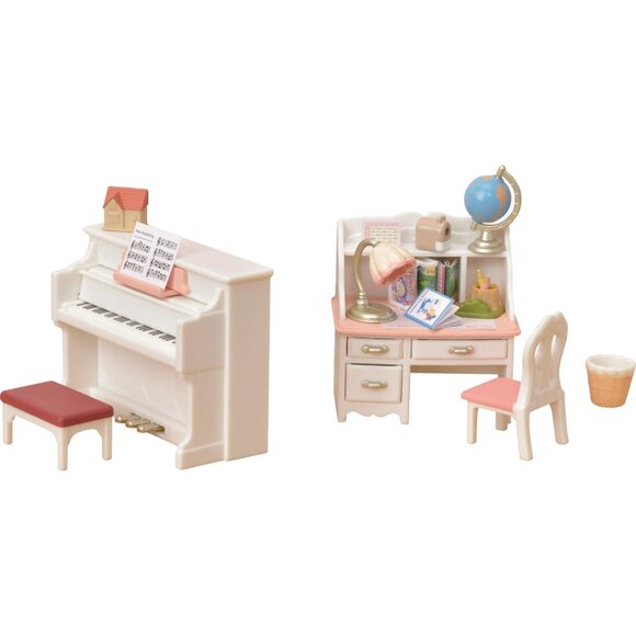Calico Critters : Piano & Desk Set - Picture 1 of 3